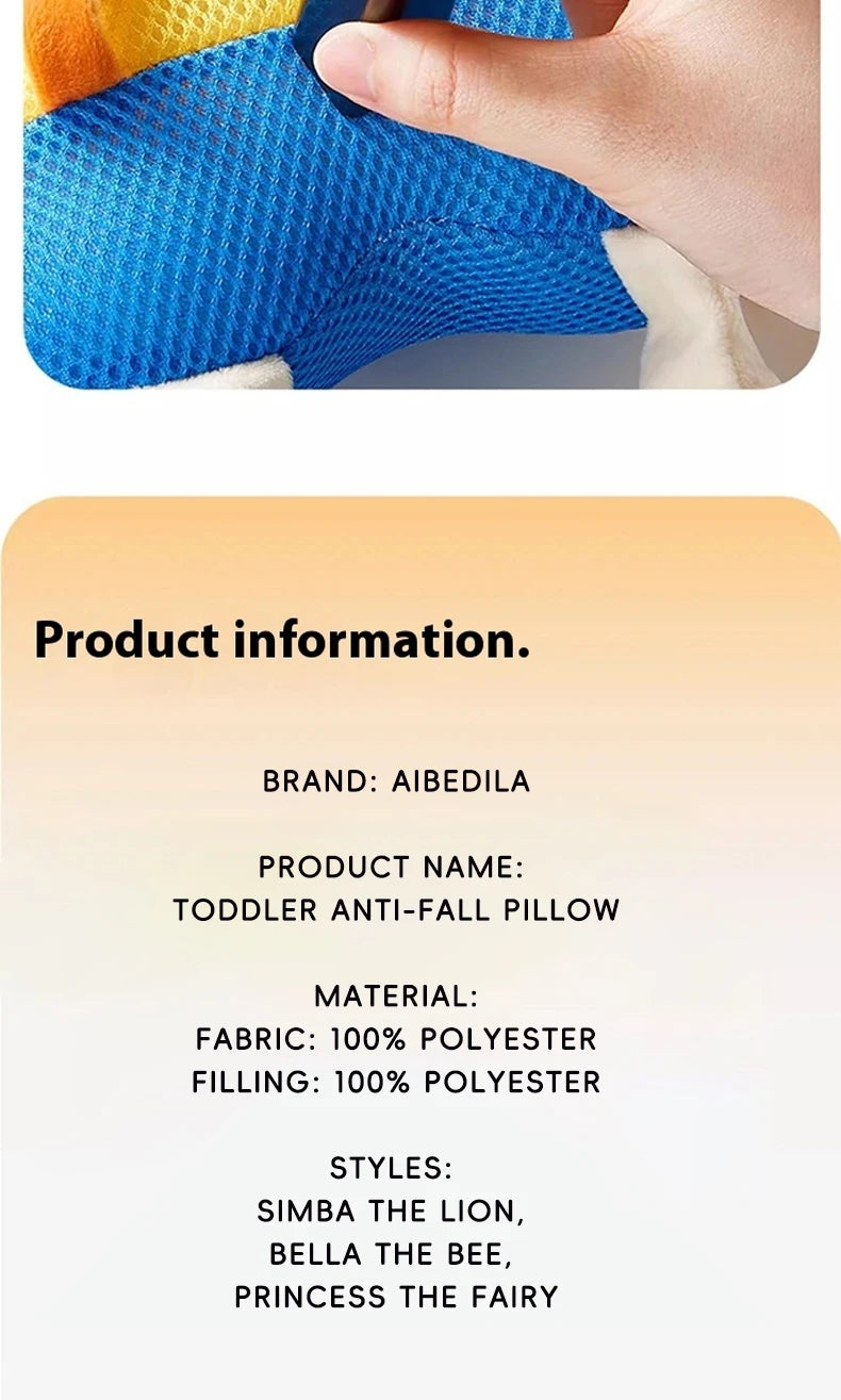 Head Protection Baby Head Protector Backpack PP Cotton Filling Toddler Crawling Walking Safety Cushion Newborn Boy Girl Room