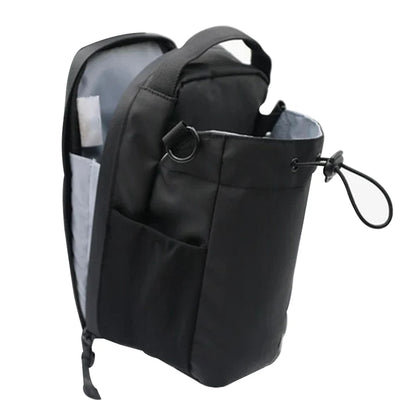 Magnetic Gym Bag Large Capacity Magnetic Carrier Bag With Phone Pocket Portable Gym Water Bottle Pouch Gym Accessories Organizer