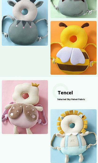 Head Protection Baby Head Protector Backpack PP Cotton Filling Toddler Crawling Walking Safety Cushion Newborn Boy Girl Room