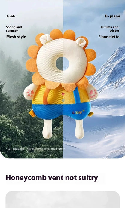 Head Protection Baby Head Protector Backpack PP Cotton Filling Toddler Crawling Walking Safety Cushion Newborn Boy Girl Room