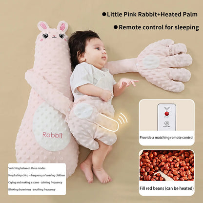 Baby Sleeping Patting Doll Pillow Soothing Palm Remote Control Electric Sleep Companion Automatic Baby Pillow Toddler Nursing