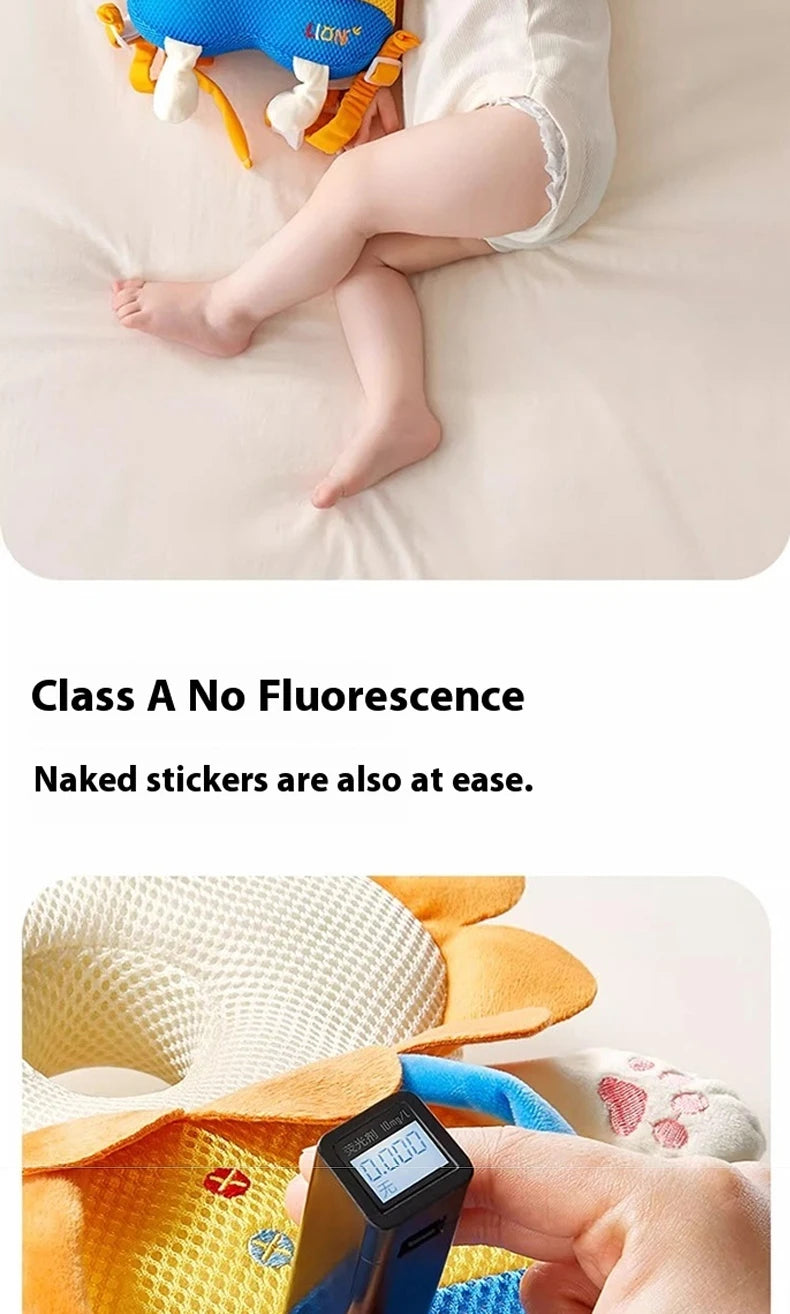 Head Protection Baby Head Protector Backpack PP Cotton Filling Toddler Crawling Walking Safety Cushion Newborn Boy Girl Room