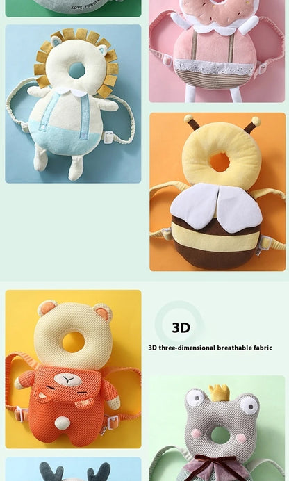 Head Protection Baby Head Protector Backpack PP Cotton Filling Toddler Crawling Walking Safety Cushion Newborn Boy Girl Room