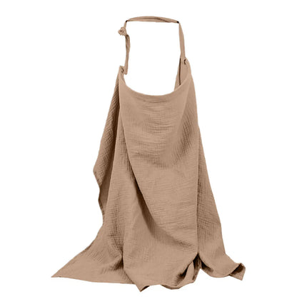 Breastfeeding towel and cover to prevent light leakage when going out for breastfeeding. Sham shielding cloth for strollers, sun