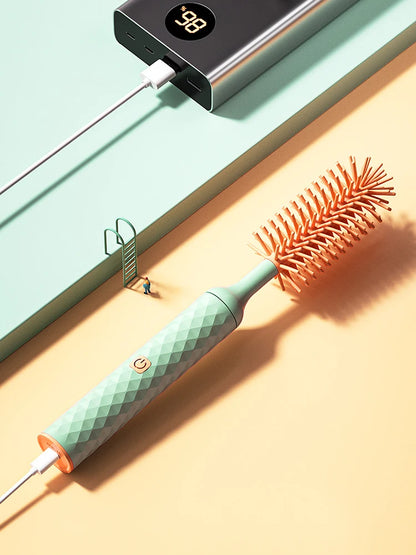 3Pcs Cleaning Brush Electric Bottle Brush Waterproof 360 Degree Rotating Long Handled Silicone Straw Pacifier Cleaning Brush Bay