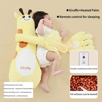Baby Sleeping Patting Doll Pillow Soothing Palm Remote Control Electric Sleep Companion Automatic Baby Pillow Toddler Nursing