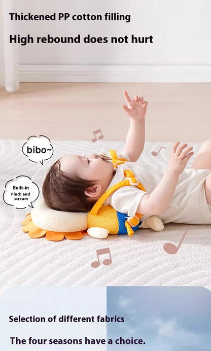 Head Protection Baby Head Protector Backpack PP Cotton Filling Toddler Crawling Walking Safety Cushion Newborn Boy Girl Room